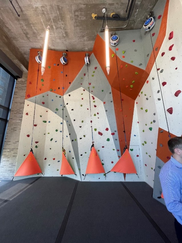 Veris Apartment Indoor Rock Wall